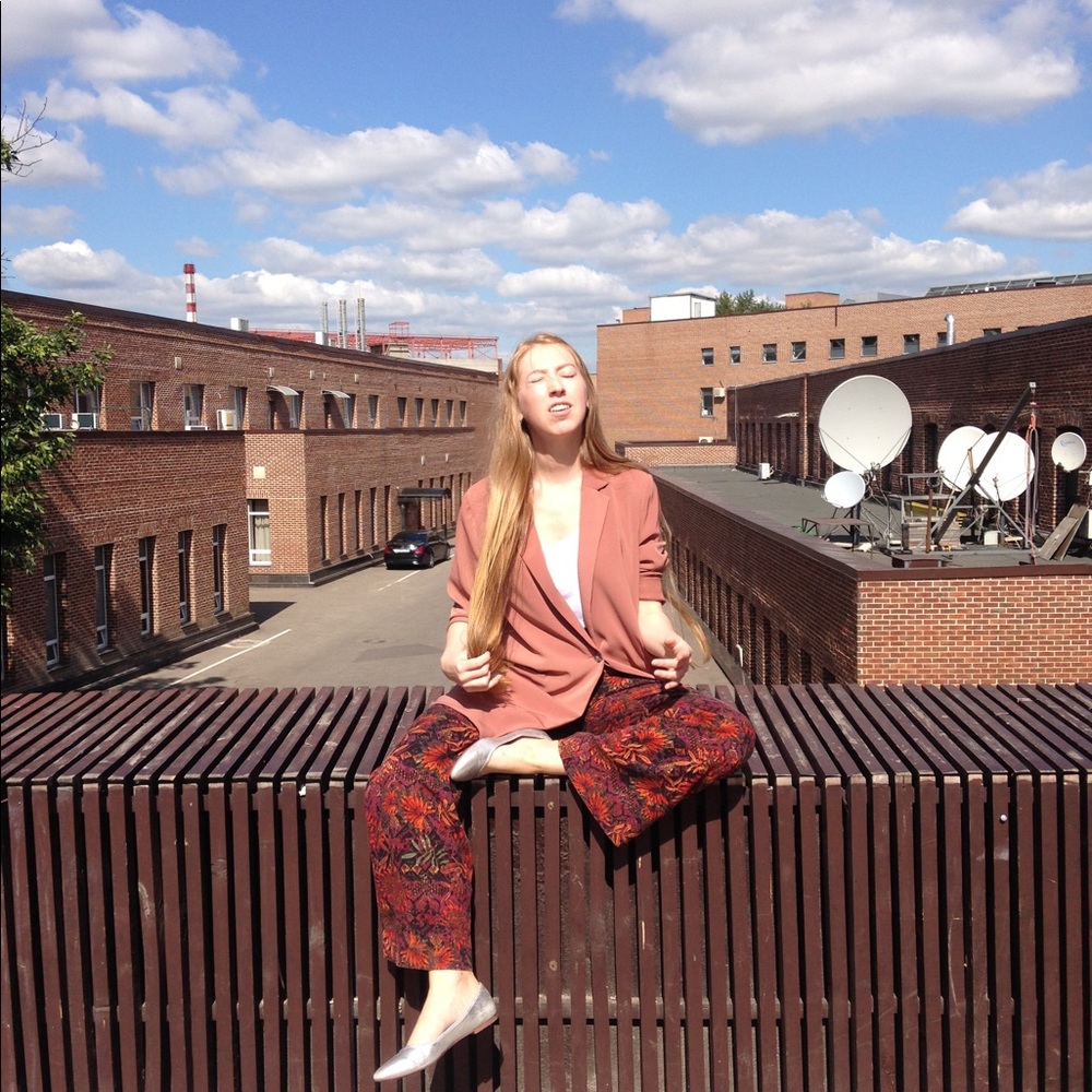 Uniqlo oversized blazer